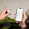 SBS Track My Circle Waterproof IP65 Locator Compatible with Apple Find My - White