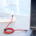 Baseus CATKLF-HG1 USB-C - USB-C PD QC cable 60W 3A 480Mb/s 2m - black and gray