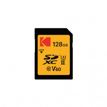 Kodak SDXC 128GB UHS-II U3 V60 Ultra Pro