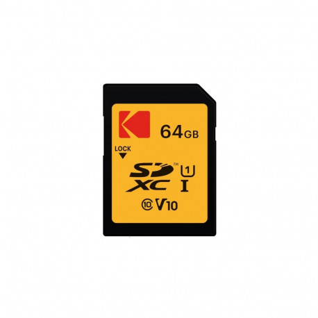 Kodak SDXC 64GB UHS1 U1 V10 Premium