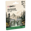 Emtec SD 64GB UHS-I U3 V30 Outdoor 2 pcs