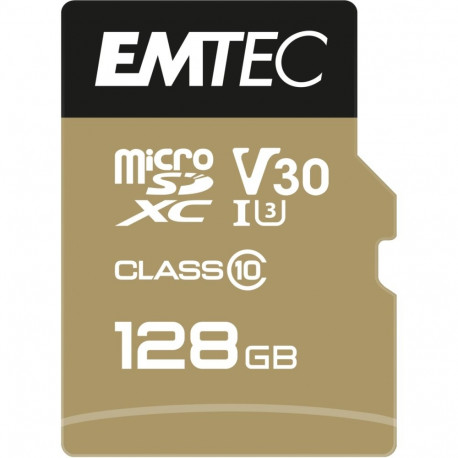 Emtec MicroSDXC 128GB UHS-I U3 V30 SpeedIN Pro