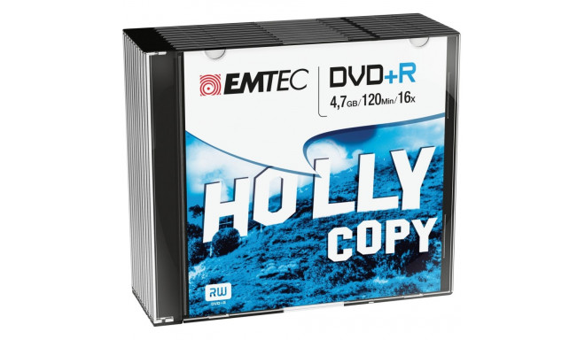 Emtec DVD+R 4,7GB 16x Holly Copy 10 pcs