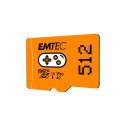 Emtec mSD 512GB UHSI U3 V30 A2 Gaming Orange