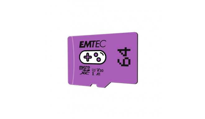 Emtec mSD 64GB UHS-I U3 V30 A1 Gaming Purple