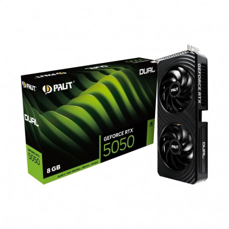 Graphics card GeForce RTX 5050 DUAL 8GB GDDR6 128bit 3DP/HDMI