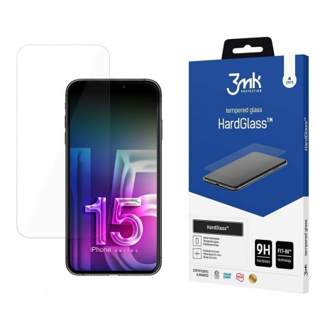 HardGlass iPhone 15 Pro 6,1 karastatud klaas 9H