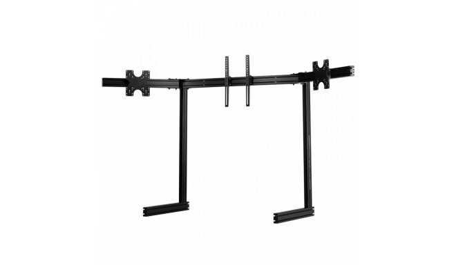 Free Standing triple Monitor Stand Black
