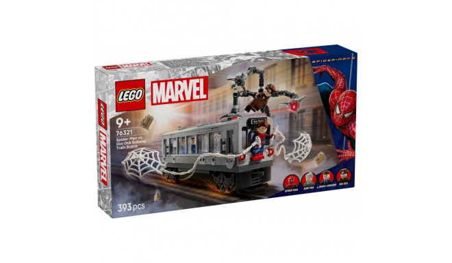 Bricks Super Heroes 76321 Spider-Man vs. Doc Ock Subway Train Scene