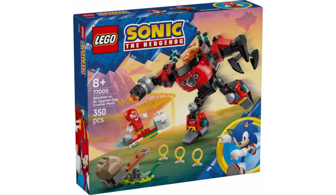 Knuckles vs. Dr. Eggman Egg Crusher Mech