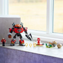 Knuckles vs. Dr. Eggman Egg Crusher Mech