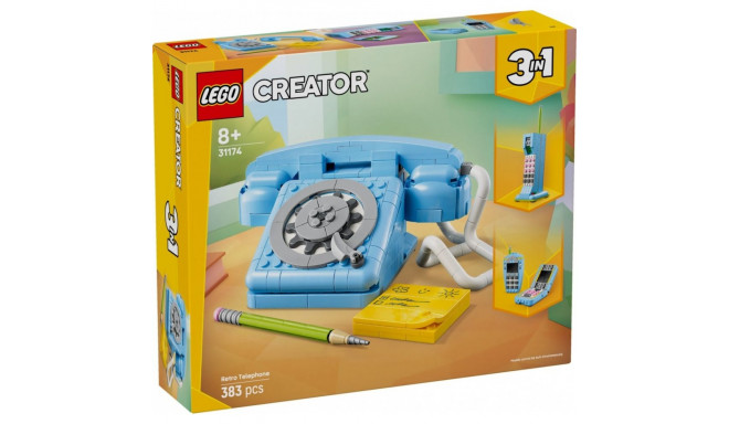 Bricks Creator 31174 Retro Telephone