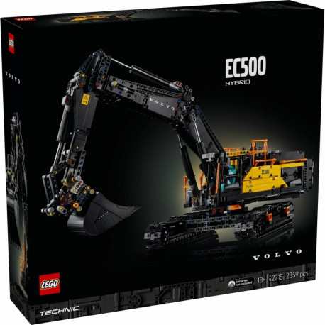 Bricks Technic 42215 Volvo EC500 Hybrid Excavator