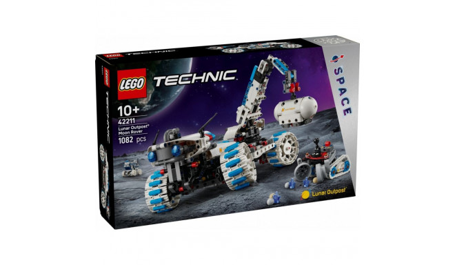 Bricks Technic 42211 Lunar Outpost Moon Rover Space