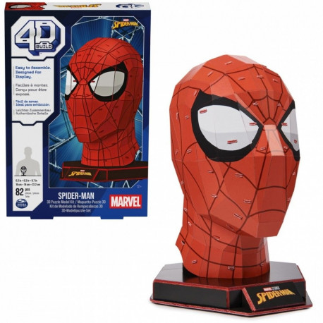 Puzzle 4D Spiderman Mask