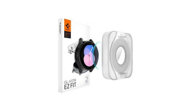 Spigen Glas.TR Sam Galaxy Watch 4/5 44mm Classic 2-pack "EZ FIT" AGL05339 karastatud klaas