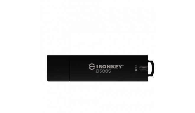 Kingston IronKey D500S mälupulk, 8 GB (IKD500S/8GB)