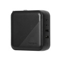 Targus GaN 100 W USB-C/USB-A mitme pordiga laadija, must