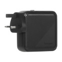 Targus GaN 100 W USB-C/USB-A mitme pordiga laadija, must