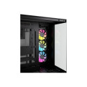 Corsair kahekambriline PC korpus | iCUE LINK 6500X RGB | must | keskmine torn | toiteplokk kaasas ei