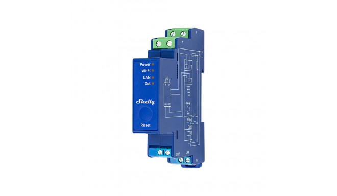 Shelly Pro Dimmer 0/1-10V PM valgustuse kontroller WiFi/Bluetooth 3800235268209