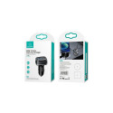 USAMS Car Charger 2xUSB + 1xUSB-C C24 80W (head only) Fast Charge black CC126TC01 (US-CC126)