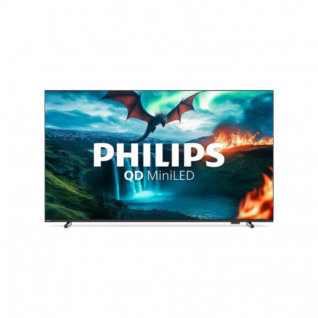 Philips QD MiniLED 4K teler | 55MLED820/12 | 55 | nutiteler | TITAN OS | must