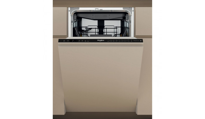 Whirlpool WH6IC11BS7LA0 integreeritud nõudepesumasin 44.8 cm laiusega 11 nõudekomplektile 9 programm