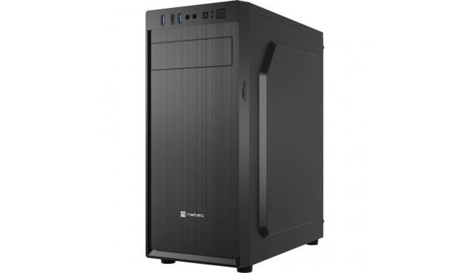 Genesis PC korpus | Natec Aracanta | must | midi tower | toiteplokk kaasas ei