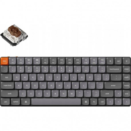 Keychron K3 Max Gateron Brown klaviatuur (K3M-B3)