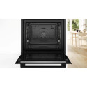 Bosch Oven | HBG578EB7 | 71 L | Electric | Pyrolysis | Knobs | Height 59.5 cm | Width 59.4 cm | Blac
