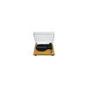 Lenco LS-10 record player with speakers wood