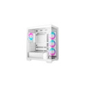 Case|DEEPCOOL|CG580 4F WH|MidiTower|Case product features Transparent panel|Not included|ATX|MicroAT