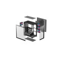 Case|DEEPCOOL|CG580 4F|MidiTower|Case product features Transparent panel|Not included|ATX|MicroATX|M