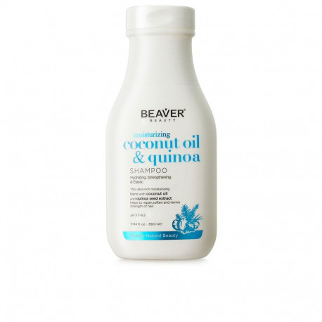 BEAVER COCONUT OIL & QUINOA champú hidratante 350 ml
