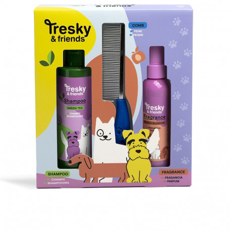 TRESKY & FRIENDS lemmiklooma puhastuskomplekt 3-osaline