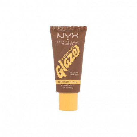 NYX Professional Makeup Buttermelt Glaze Soft Glow Skin Tint (30ml) (07 Toffee Butta)