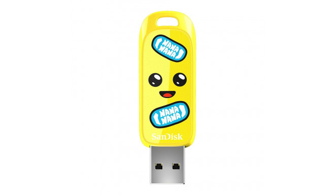 SanDisk USB 3.2,Ingot Type-A,130MB/s,Fortnite Peely Edition,4x6 Box with Window,Global