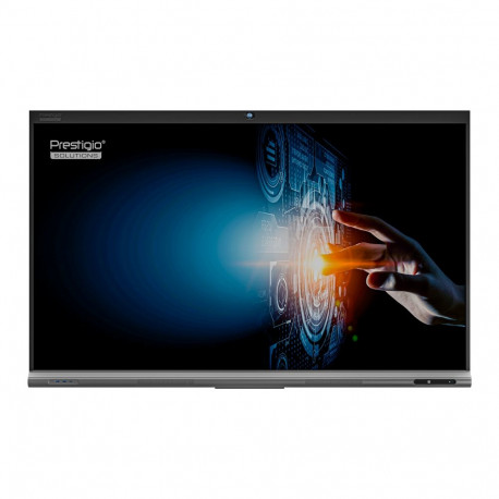 PRESTIGIO SOLUTIONS Multiboard 75" Light+ Series UHD 4K, Android 11, Wi-Fi, 40TP, NFC, Camera, touch
