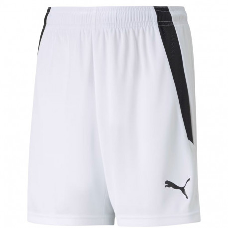 Spodenki dla dzieci Puma teamLIGA Shorts Jr białe 704931 04 128cm