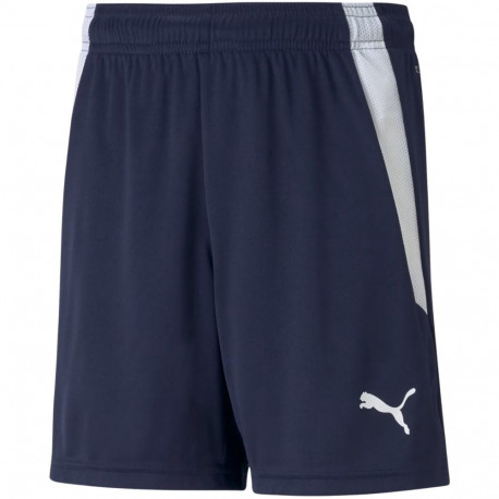 Puma laste lühikesed püksid teamLIGA Shorts Jr 704931 06 140cm, tumesinine