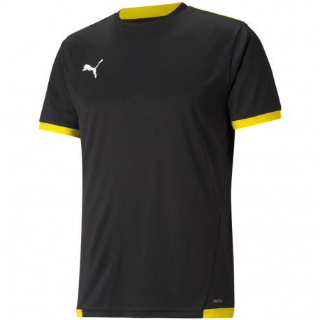 Puma meeste särk teamLIGA Jersey 704917 26 L, must-kollane
