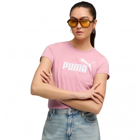 Puma naiste t-särk Ess No.1 Logo Tee 682371 65 s M, heleroosa