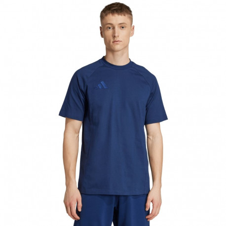 Adidas meeste t-särk Tiro 25 Tee Travel JY5949 S, tumesinine