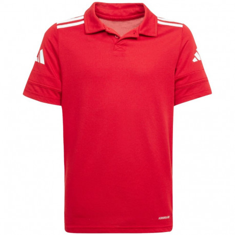 Koszulka dla dzieci adidas Squadra 25 Polo czerwona JY3411 128cm