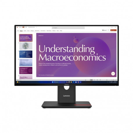Lenovo monitor ThinkVision T24d-40 LED 24inch 1920x1080 Full HD (1080p) 120Hz HDMI DisplayPort USB-C