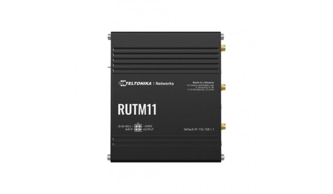 TELTONIKA NETWORKS RUTM11 kahe SIM-kaardiga 4G/LTE/GNSS 4x RJ45-pordiga WiFi ruuter
