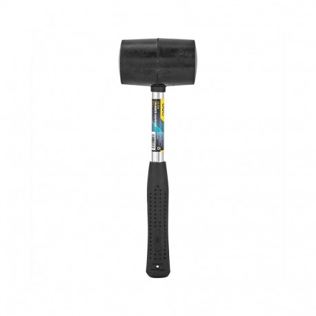 Rubber Hammer Deli Tools EDL5616, 0.5kg (black)