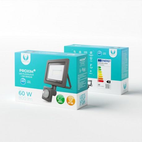 LED PROXIM II 10W |6000K| PIR IP66 Forever Light valgusti