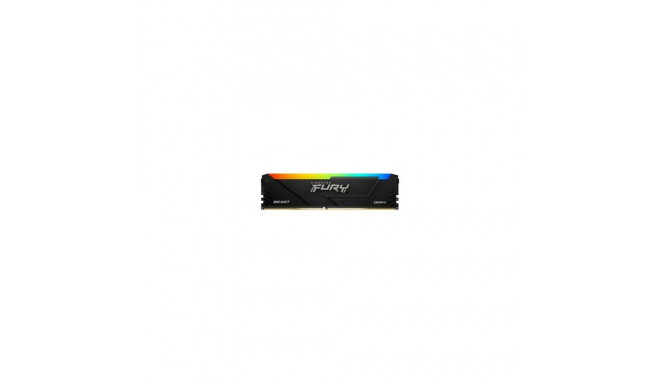 Kingston KF432C16BB12AK2/32 32GB 3200MT/s DDR4 CL16 DIMM (Kit of 2) 1Gx8 FURY Beast RGB |